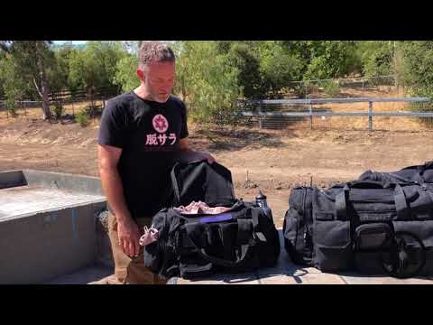 Datsusara 92L Gear Bag top